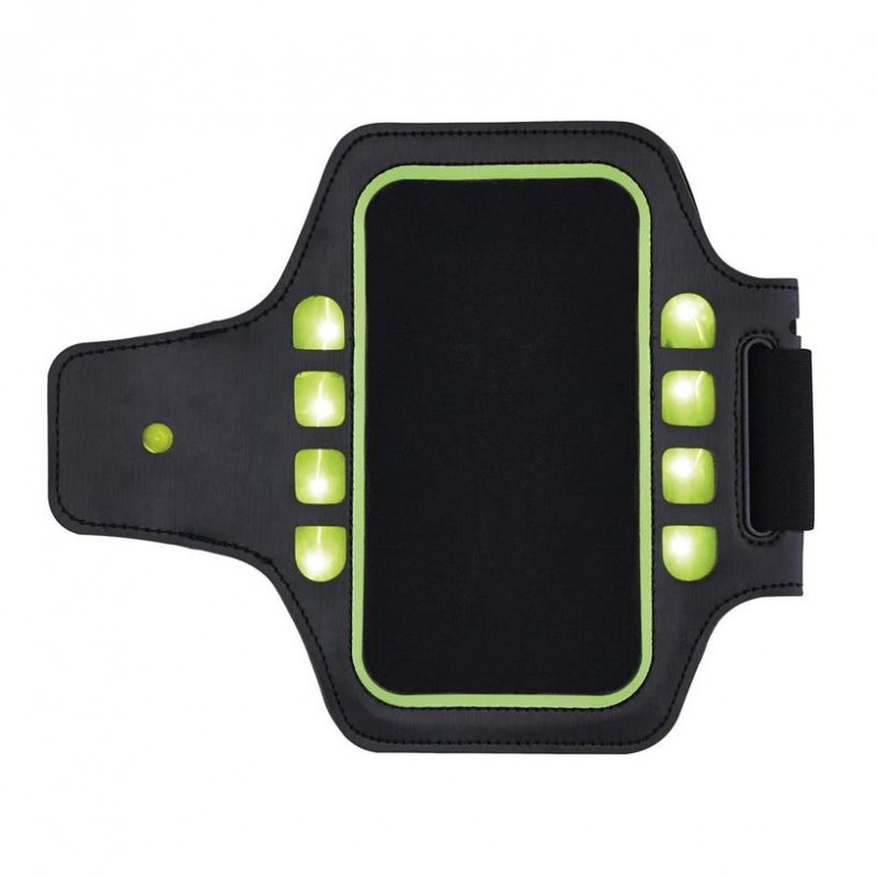 Fitness pouzdro na ruku s LED osvětlením, XD Design