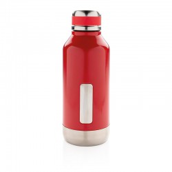 Nepropustná vakuová lahev z nerezové oceli, 500ml, XD Design, červená
